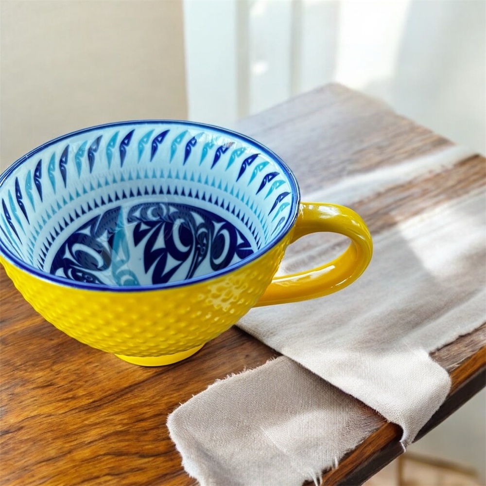 Northwest Yellow Ceramic Mug